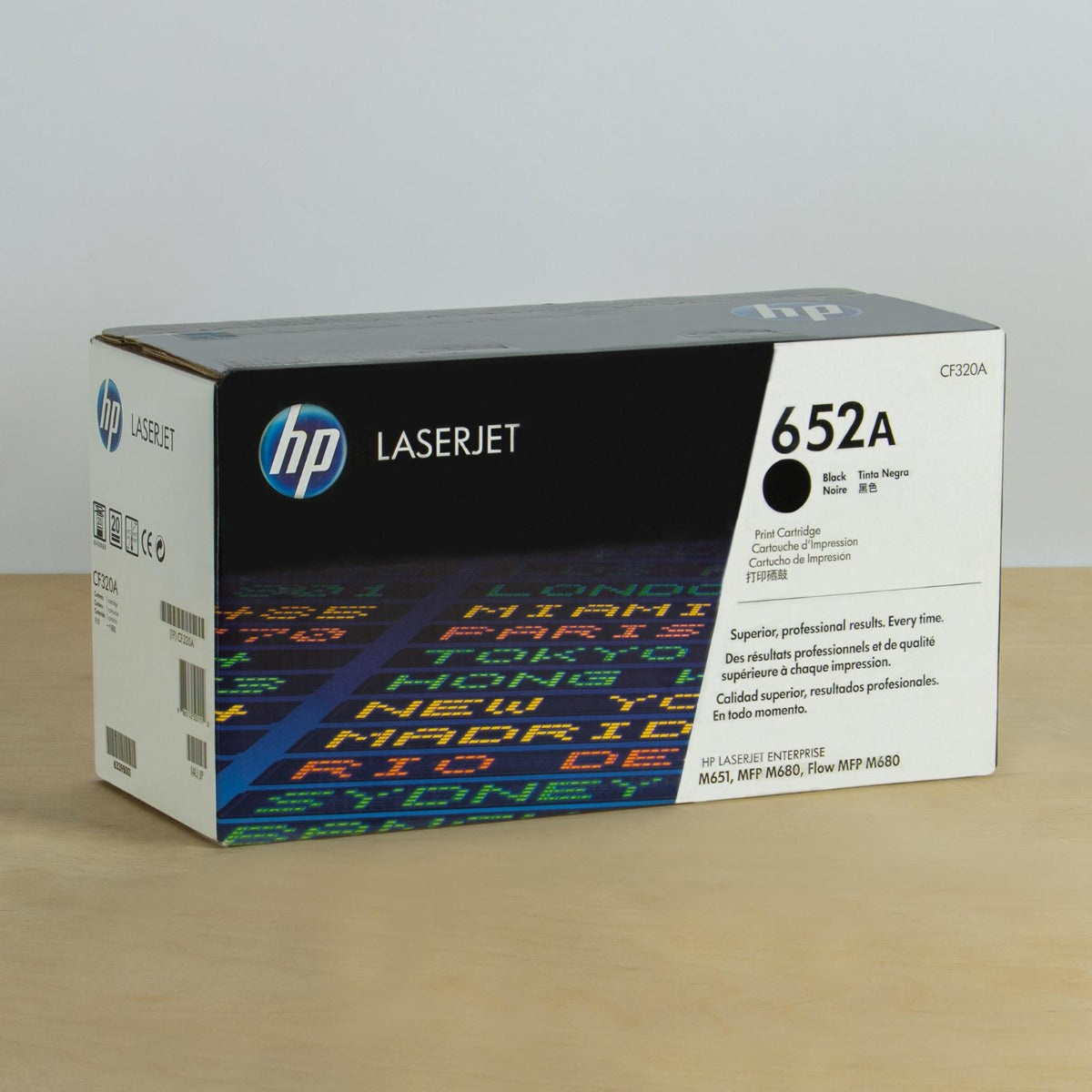 OEM HP 652A/CF320A Black Toner Cartridge (11,500 Pages)