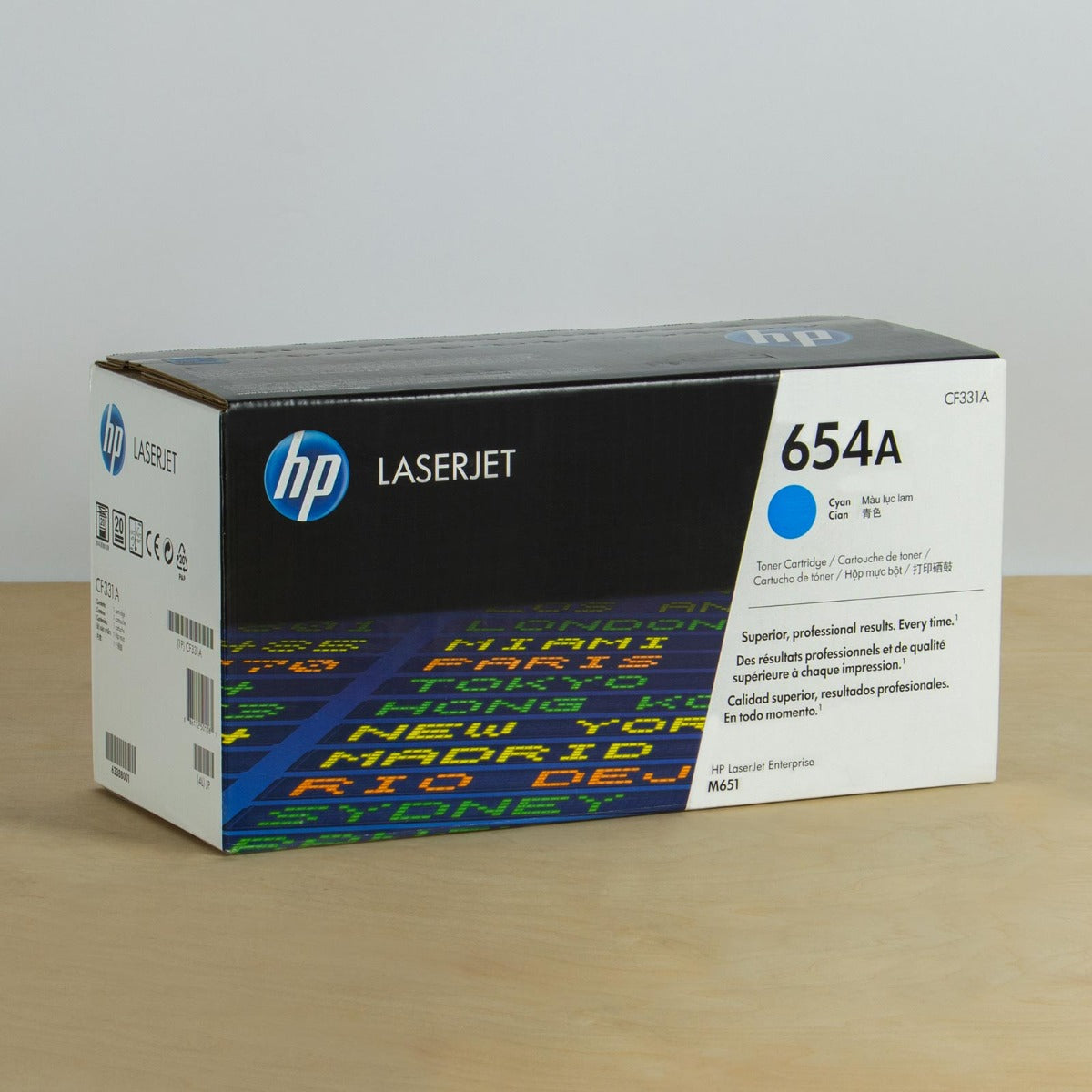 OEM HP 654A/CF331A Cyan Toner Cartridge (15,000 Pages)