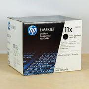 OEM HP Q6511XD Black Toner Cartridge Dual Pack (24,000 Pages)