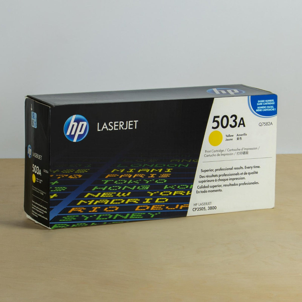 OEM HP Q7582A Yellow Toner Cartridge (6,000 Pages)