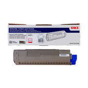 OEM Okidata 45862825 Magenta Toner Cartridge (8,800 Pages)