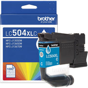 OEM Brother LC504XLC High Yield Cyan Ink Cartridge