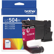 OEM Brother LC504M Magenta Ink Cartridge (500 Pages)
