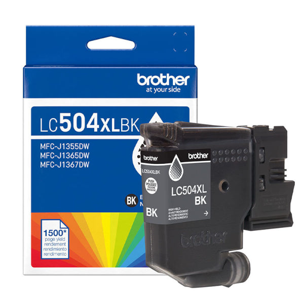 OEM Brother LC504XLBK Black Ink Cartridge