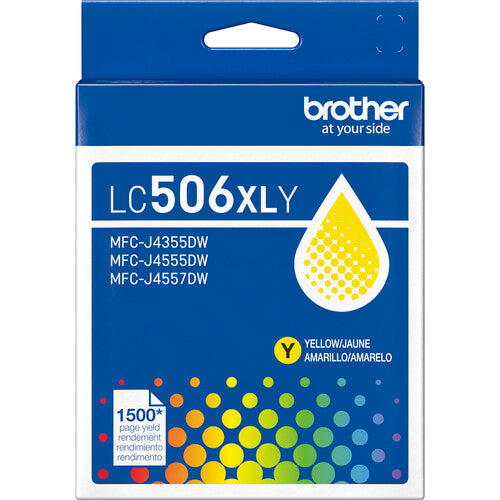 OEM Brother LC506XLY Yellow Ink Cartridge