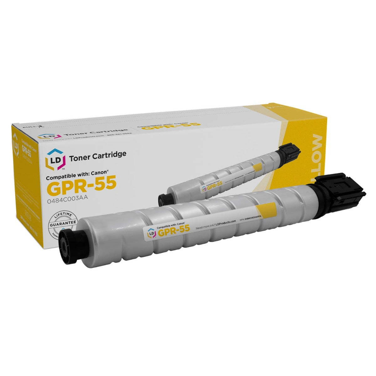 Reman Canon GPR-55 Yellow Toner Cartridge (60,000 Pages)