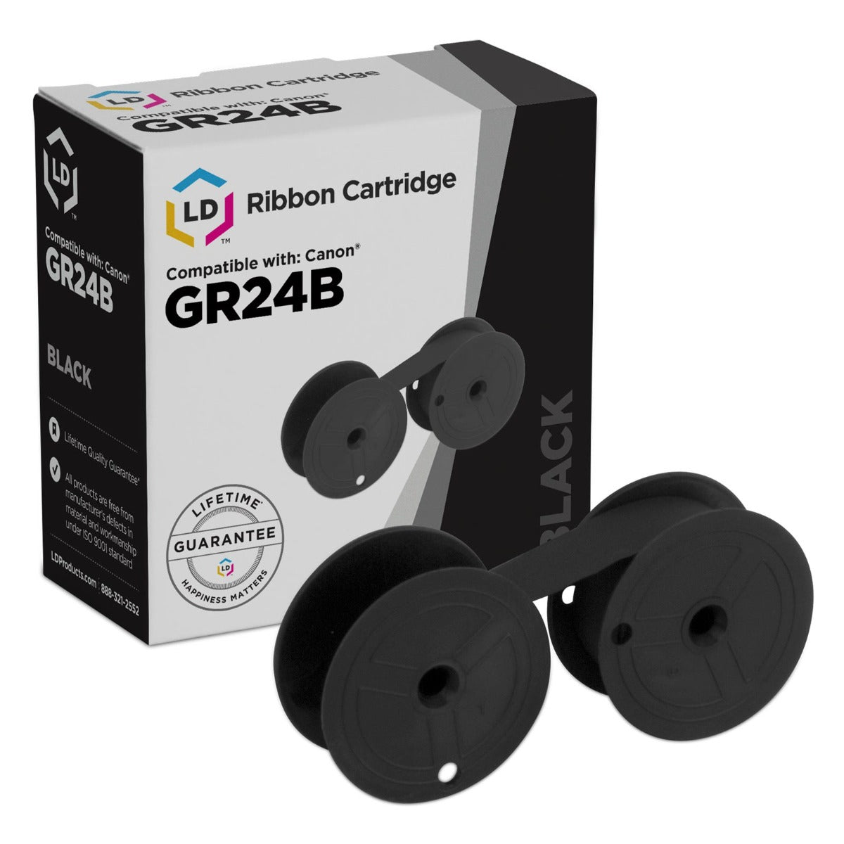 Compatible Canon GR24 Black Ribbon Cartridge