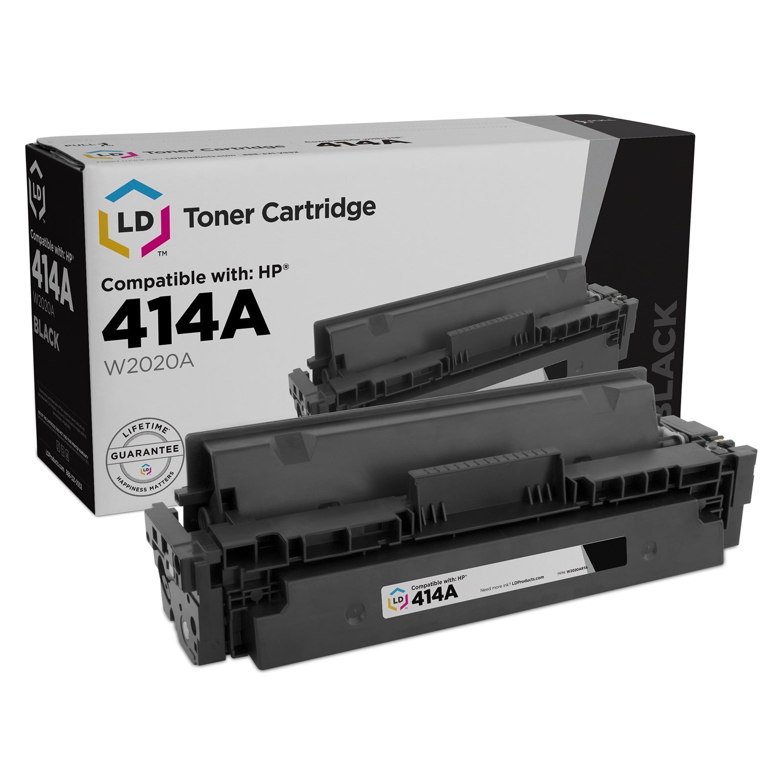 Compatible HP W2020A Black Toner Cartridge (2,400 Pages)