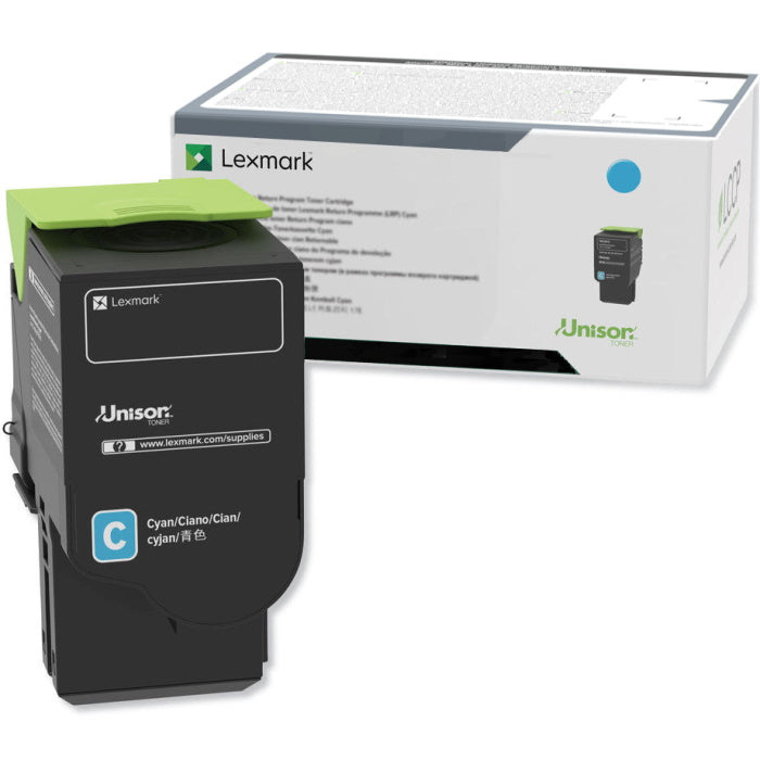 OEM Lexmark 75M10C0 Cyan Toner Cartridge (2,000 Pages)