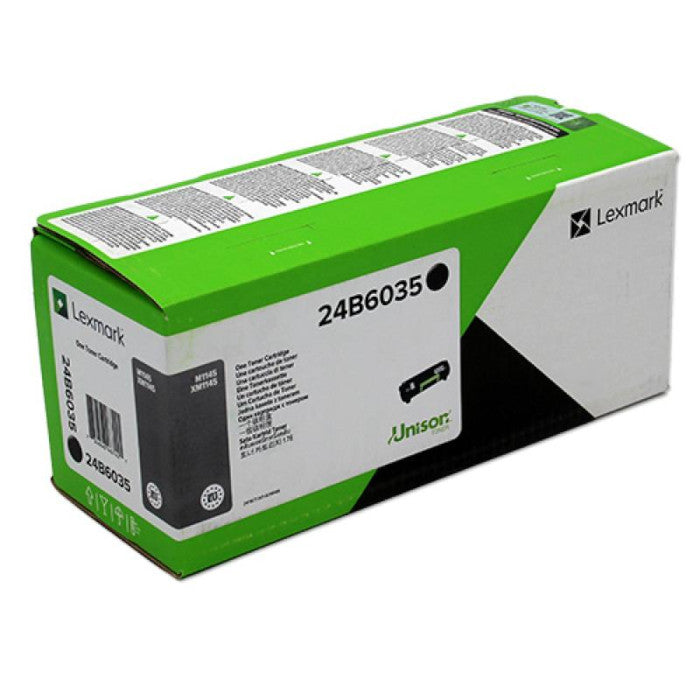 OEM Lexmark 24B6035 Black Toner Cartridge (16,000 Pages)
