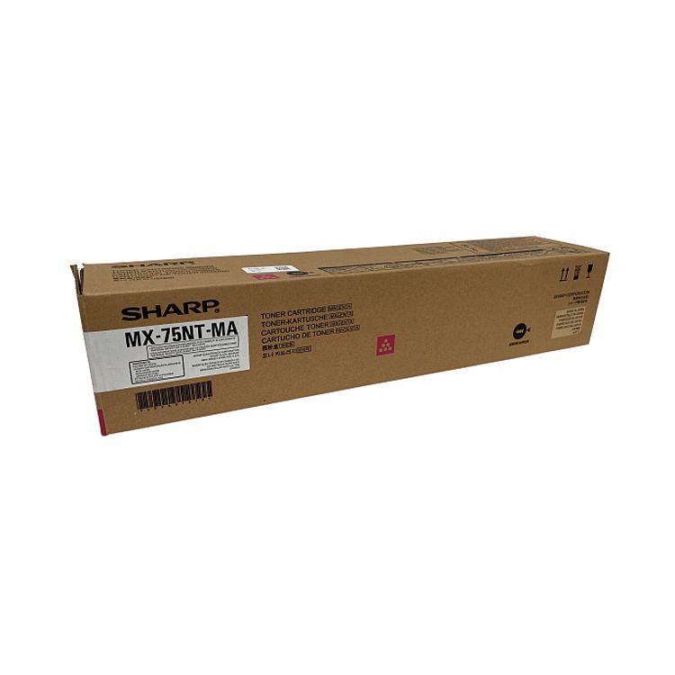 OEM Sharp MX75NTMA High Yield Magenta Toner Cartridge (60,000 Pages)