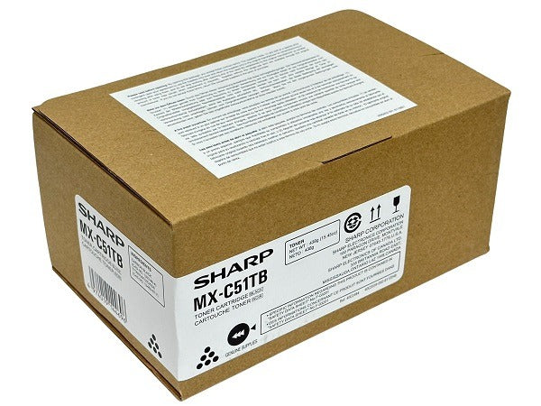 OEM Sharp MX-C51TB Black Toner Cartridge (16,000 Pages)