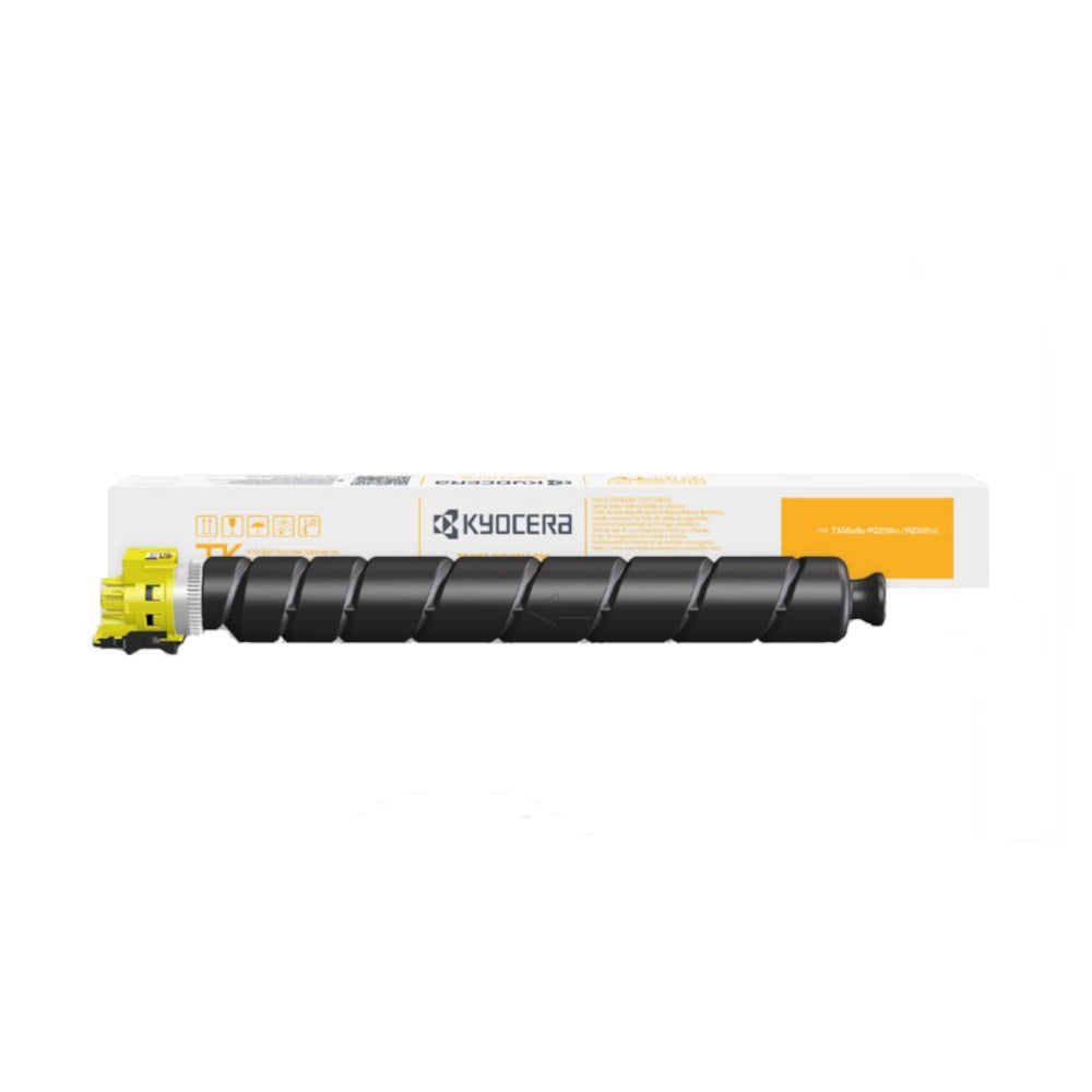 OEM Kyocera Mita TK-8467Y (1T0C2LAUS0) Yellow Toner Cartridge (20,000 Pages)