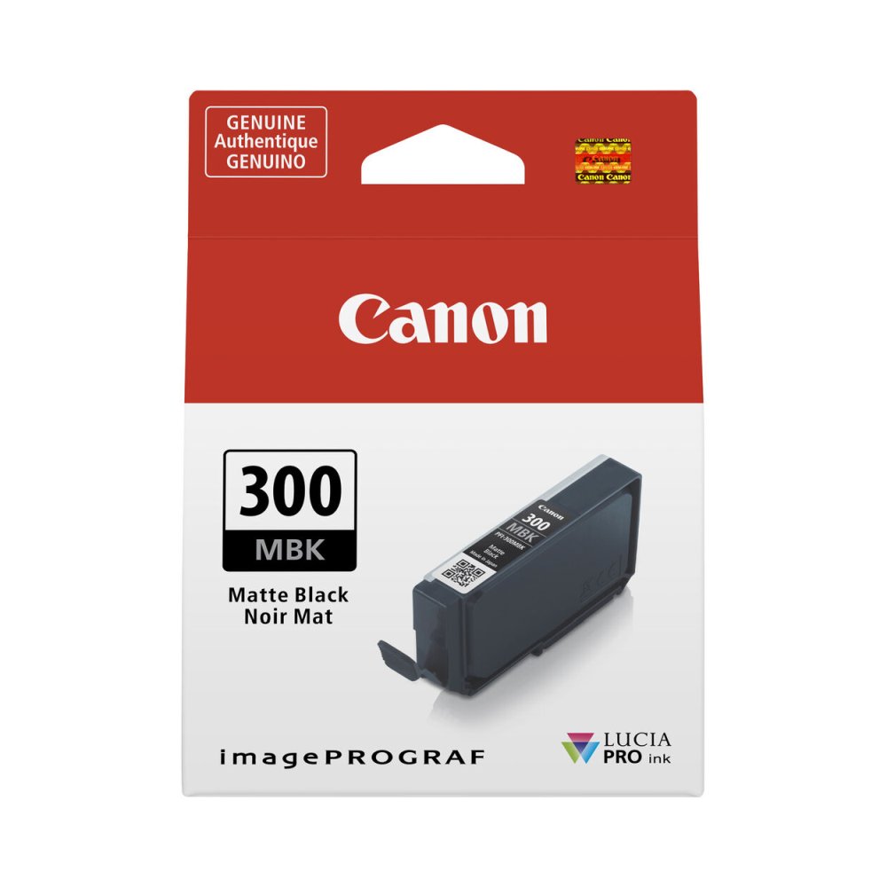 OEM Canon PFI-300MBK Matte Black Ink Cartridge 4192C002