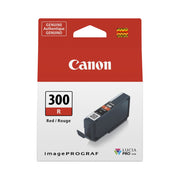 OEM Canon PFI-300R Red Ink Cartridge 4199C002