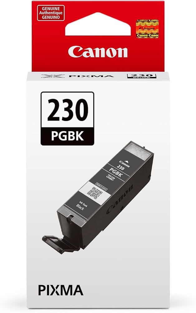 OEM Canon PGI-230 Black Ink Tank (600 Pages)