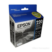 OEM Epson T220120-D2 Black Ink Cartridge (350 Pages)