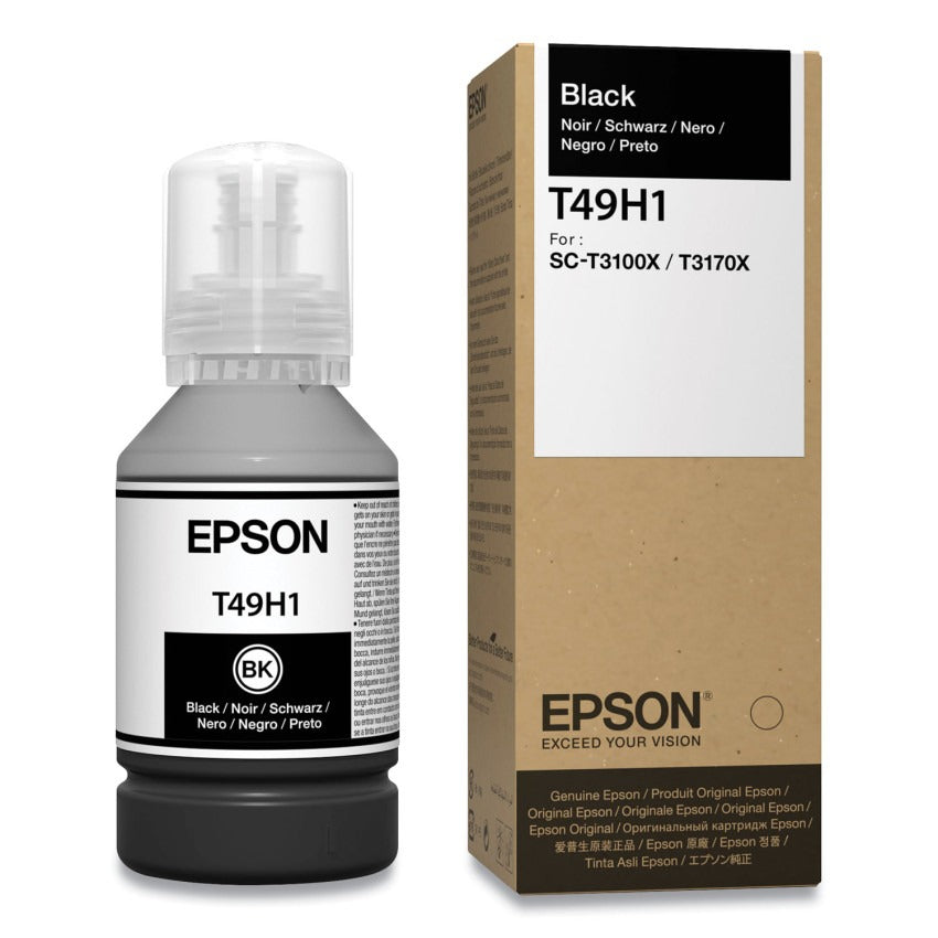 OEM Epson T49H100 Black Ink Bottle