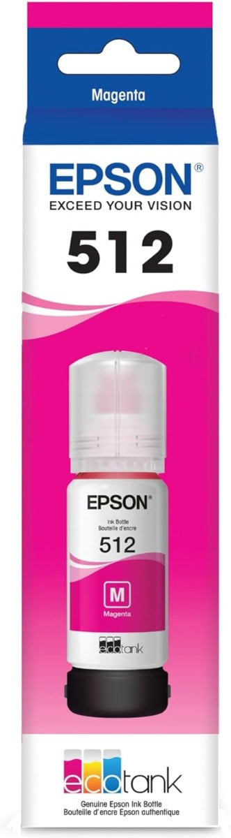 OEM Epson 512 Magenta Ink Bottle T512320-S
