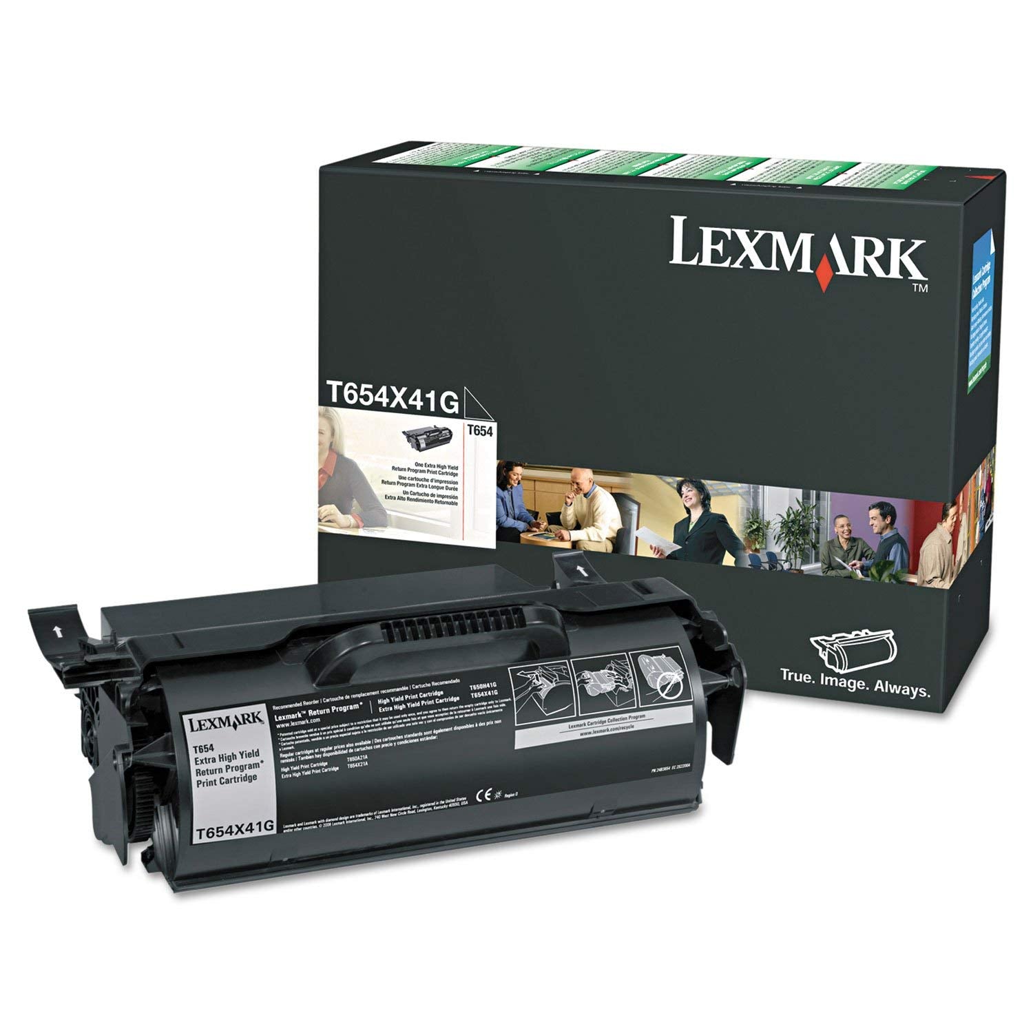 OEM Lexmark T654X41G Return Program Toner Cartridge (36,000 Pages)