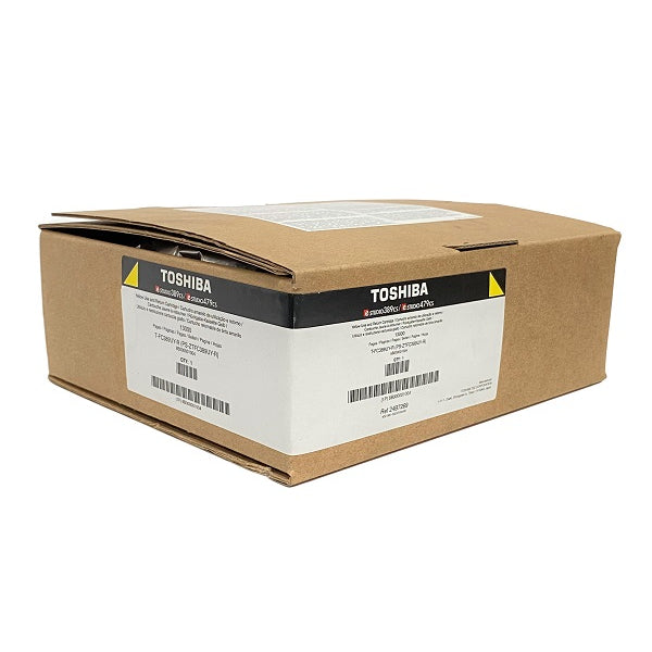 OEM Toshiba T-FC389U-YR Yellow Toner Cartridge (13,000 Pages)