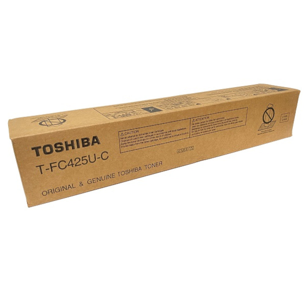 OEM Toshiba TFC425UC Cyan Toner Cartridge (38,000 Pages)
