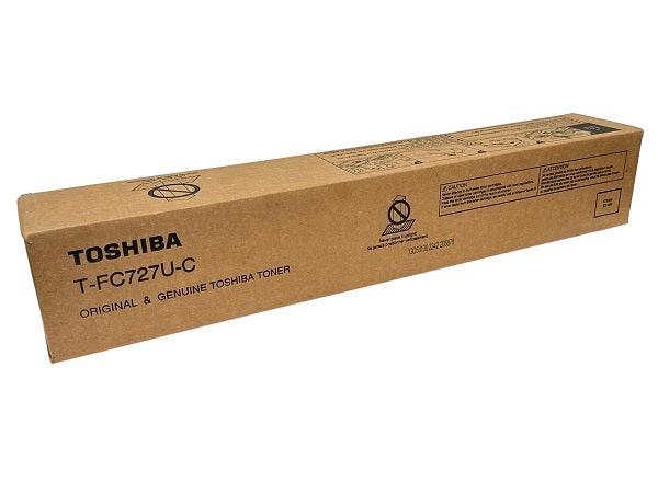 OEM Toshiba TFC727UC Cyan Toner Cartridge (39,200 Pages)