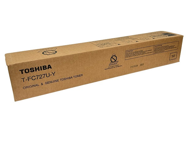 OEM Toshiba TFC727UY Yellow Toner Cartridge (39,200 Pages)