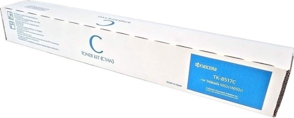 OEM CopyStar TK-8519C / TK-8517C Cyan Toner Cartridge (20,000 Pages)