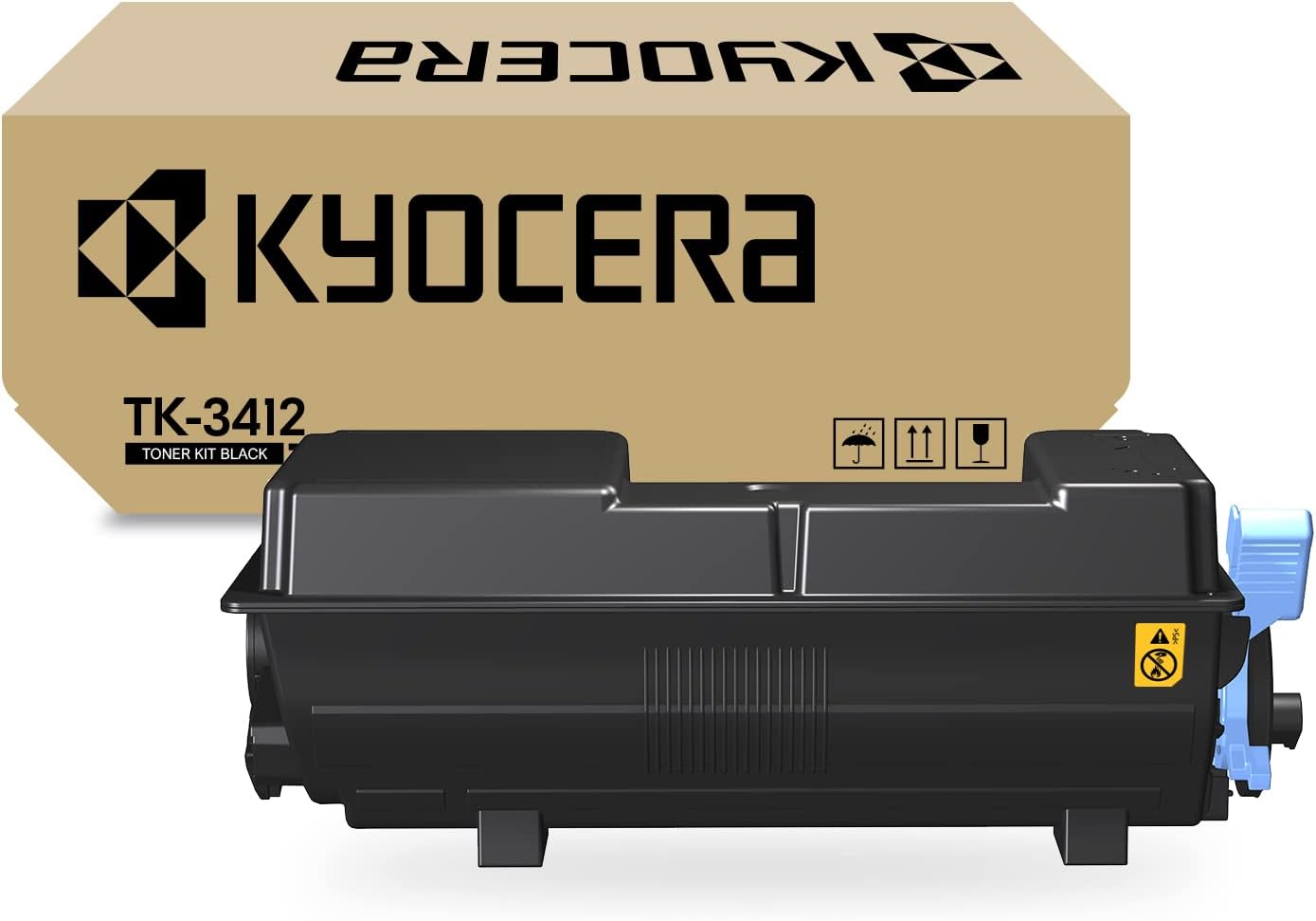 OEM Kyocera TK-3412 Black Toner Cartridge (15,500 Pages)