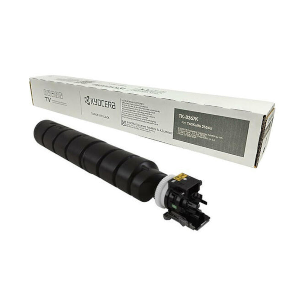 OEM Kyocera Mita TK-8367K Black Toner Cartridge (25,000 Pages)