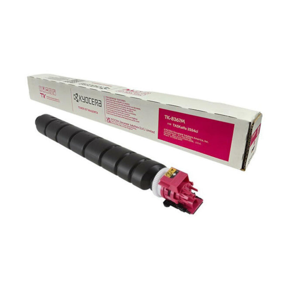 OEM Kyocera Mita TK-8367M Magenta Toner Cartridge (12,000 Pages)
