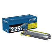 OEM Brother TN229XLY High Yield Yellow Toner Cartridge (2,300 Pages)