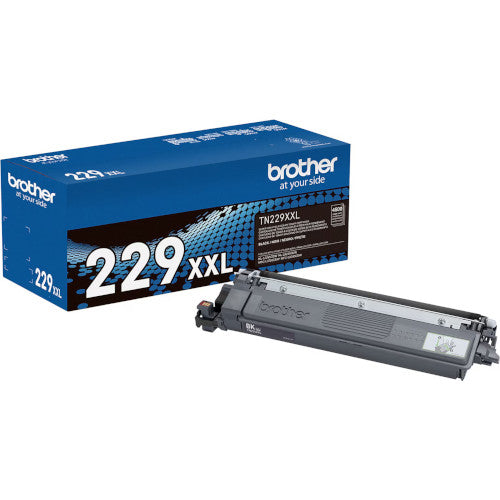 OEM Brother TN229XXLBK Black Toner Cartridge (4,500 Pages)
