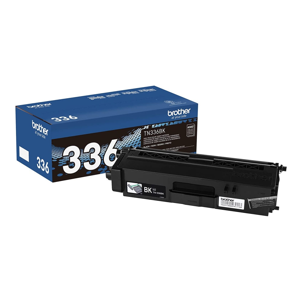 OEM Brother TN336BK High Yield Black Laser Toner (4,000 Pages)