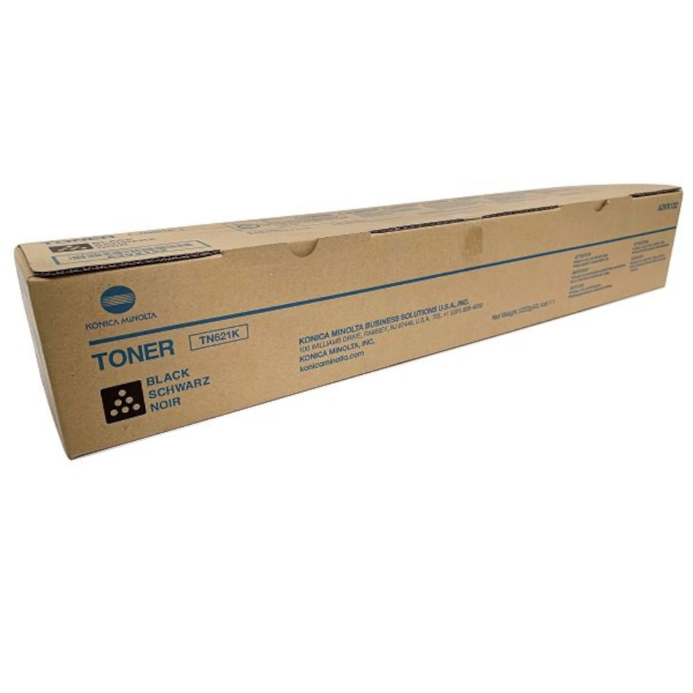 OEM Konica Minolta TN-621K Black Toner Cartridge (63,000 Pages)