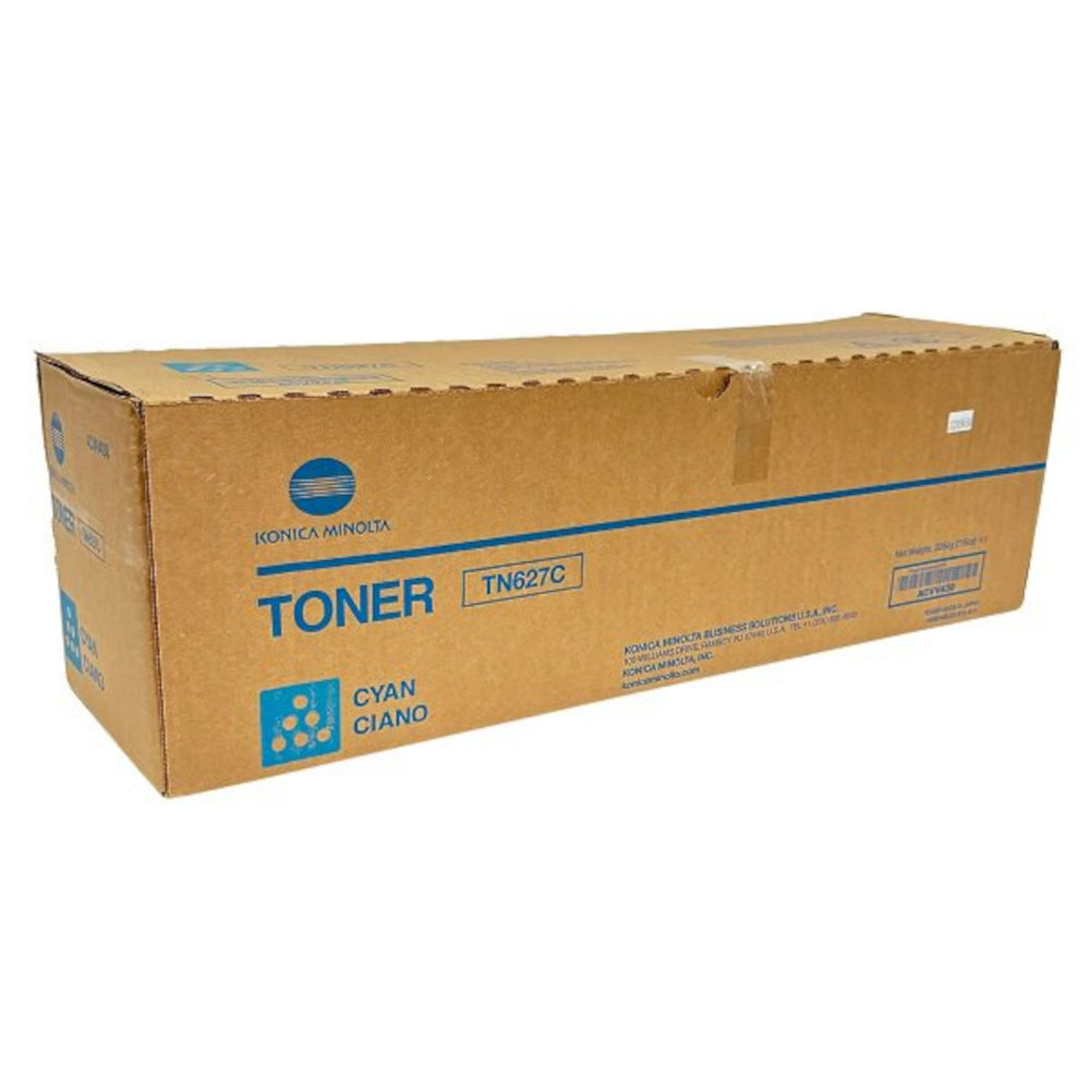 OEM Konica Minolta TN-627C Cyan Toner Cartridge (208,000 Pages)