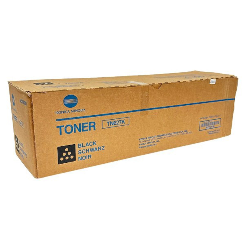OEM Konica Minolta TN-627K Black Toner Cartridge (174,000 Pages)