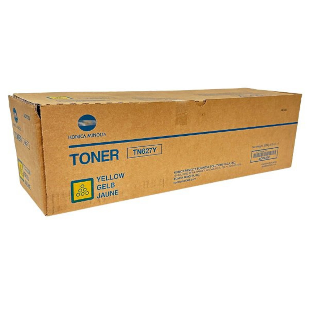 OEM Konica Minolta TN-627Y Yellow Toner Cartridge (220,000 Pages)