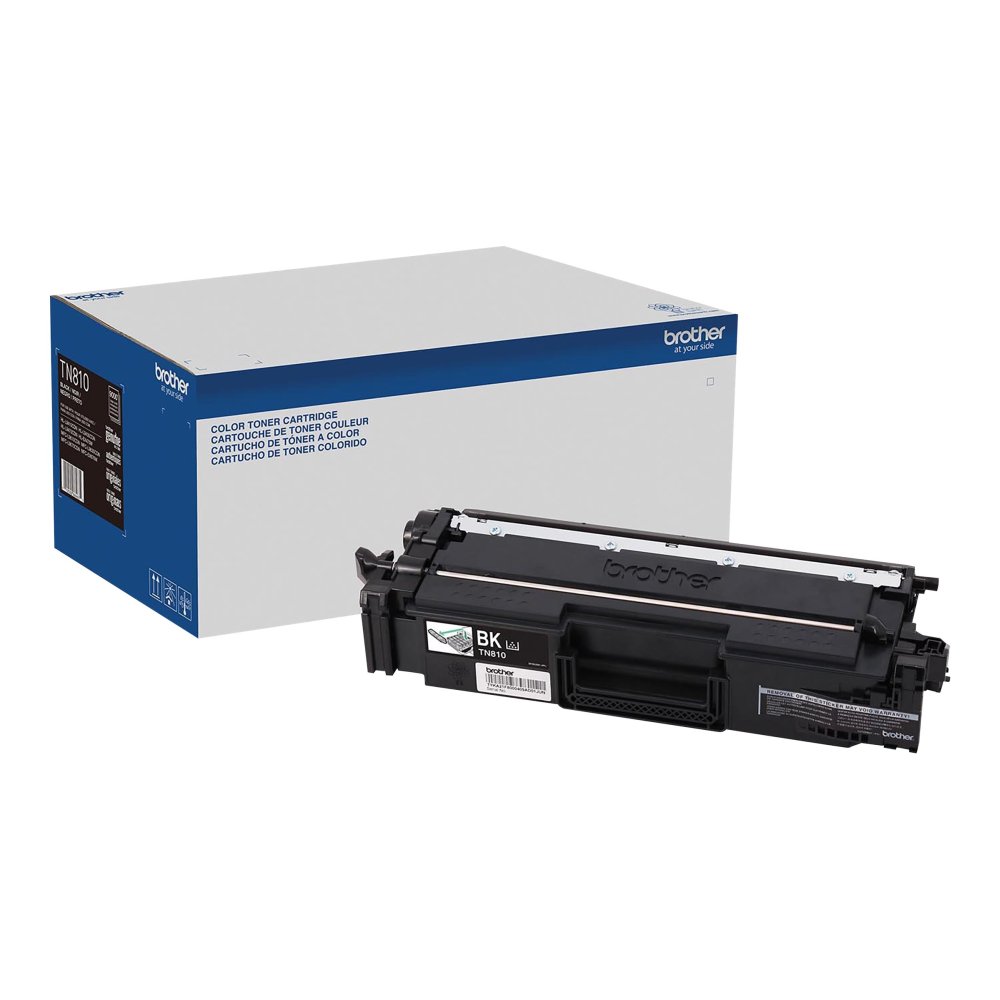 OEM Brother TN810BK Black Toner Cartridge (9,000 Pages)