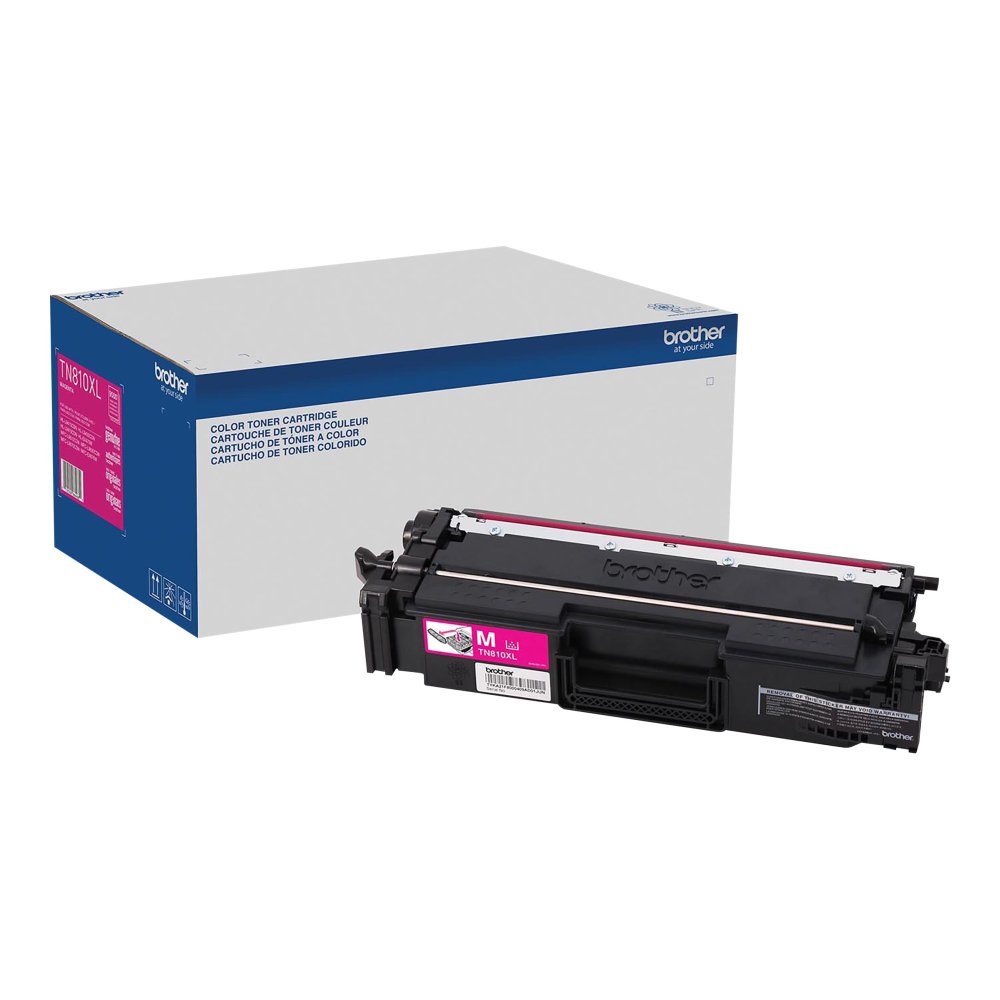 OEM Brother TN810XLM High Yield Magenta Toner Cartridge (9,000 Pages)