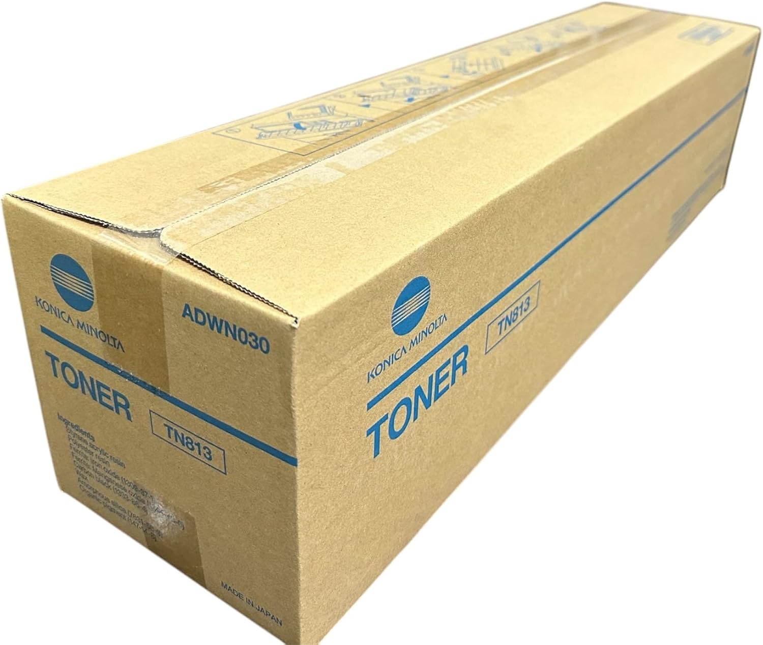 OEM Konica Minolta TN813 (ADWN030) Black Toner Cartridge (50,000 Pages)