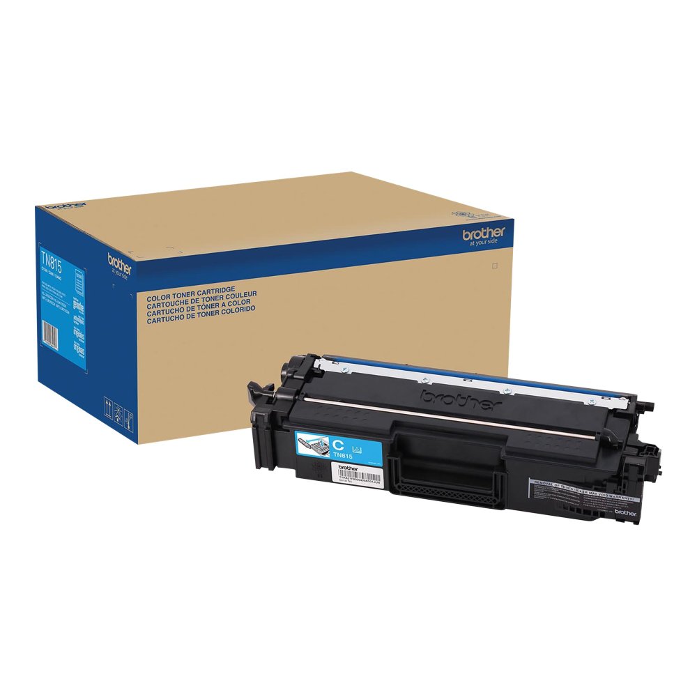 OEM Brother TN815C Super HY Cyan Toner Cartridge (12,000 Pages)