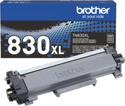 OEM Brother TN830XL High Yield Black Toner Cartridge (3,000 Pages)