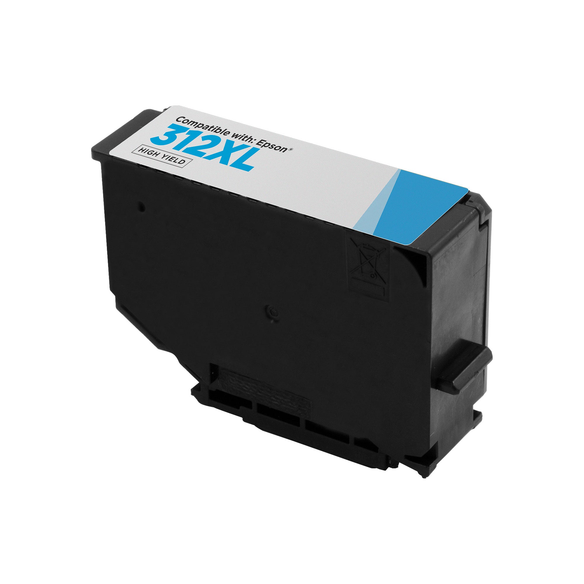 Remanufactured Epson T312XL Cyan Ink Cartridge (830 Pages)