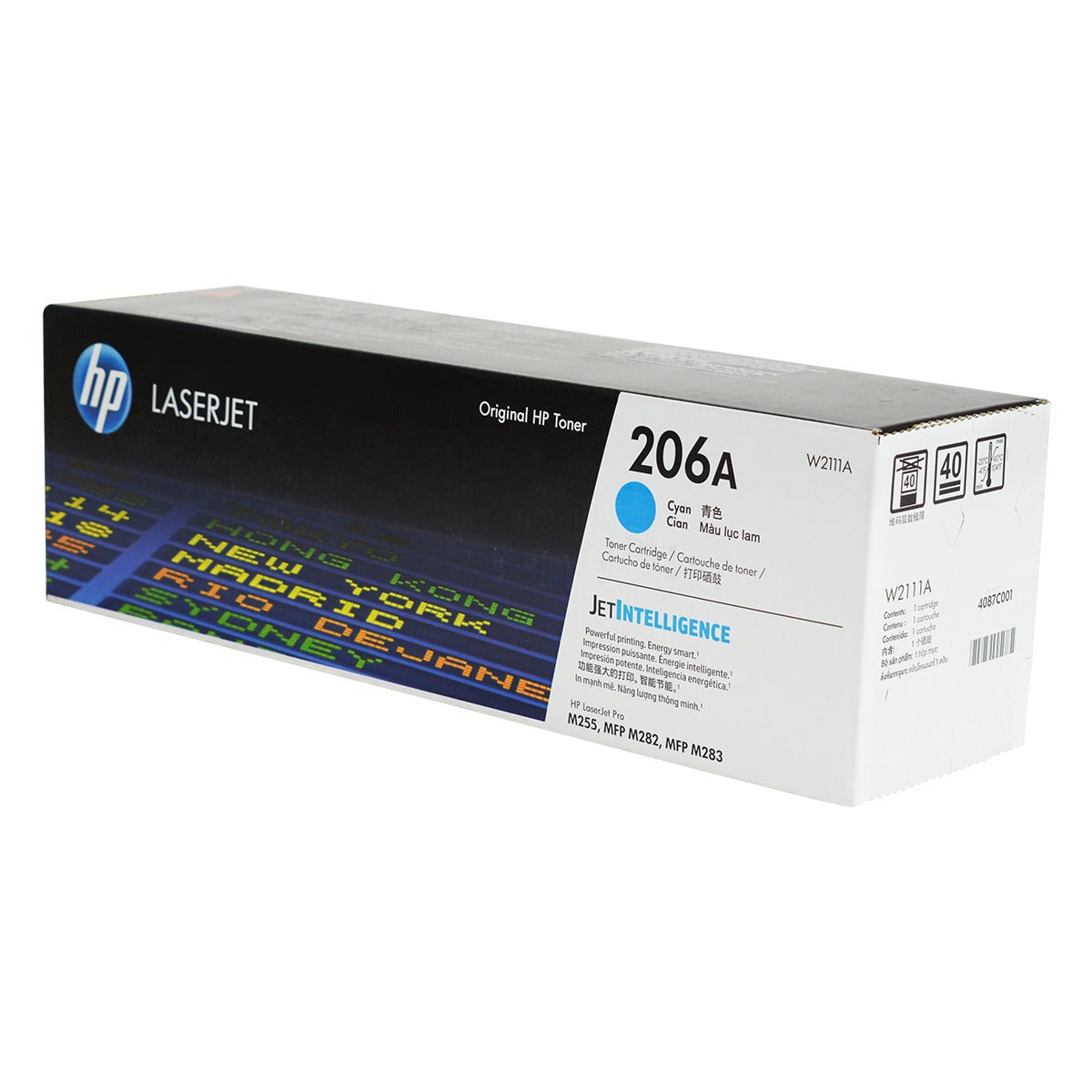OEM HP W2111A Cyan Toner Cartridge (1,250 Pages)